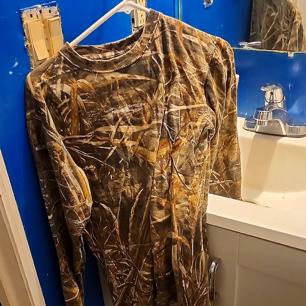 Camouflage Long Sleeve Shirt